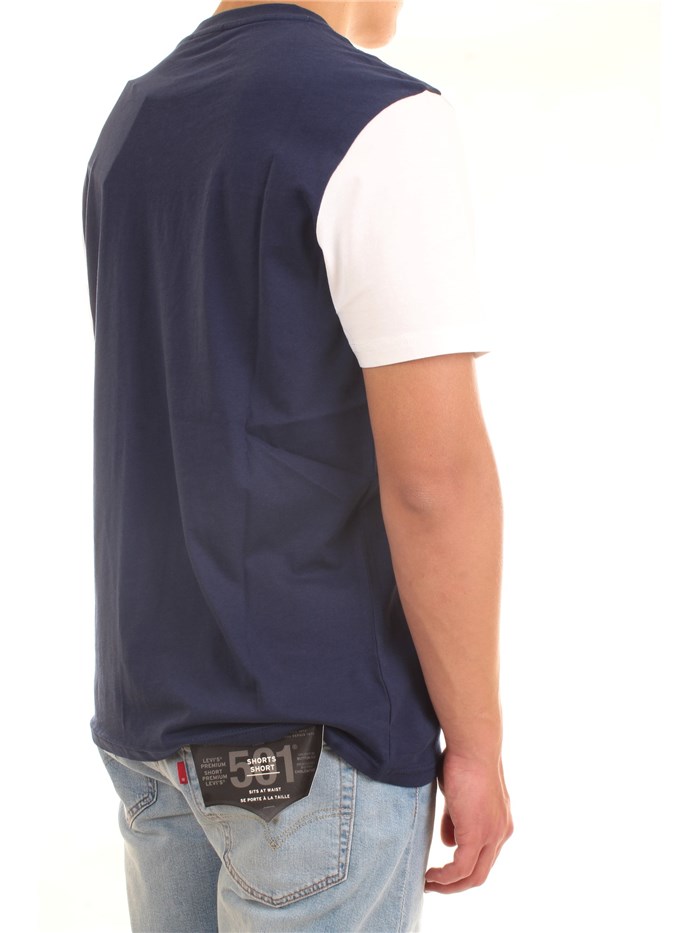 NAPAPIJRI NP0A4F6T Blue Clothing Man T-Shirt/Polo