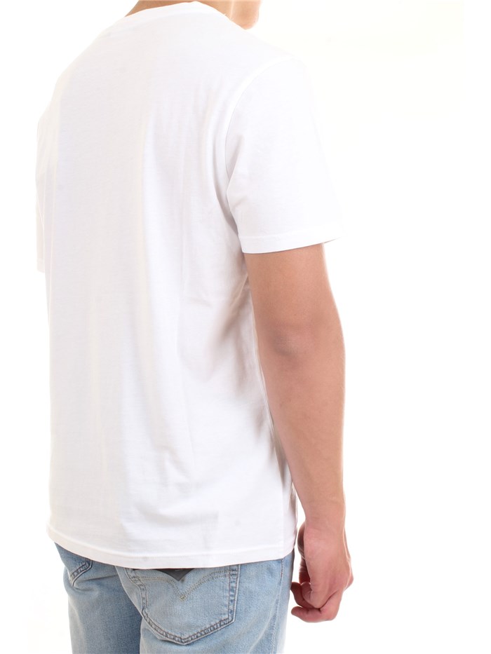 NAPAPIJRI NP0A4F6P White Clothing Man T-Shirt/Polo
