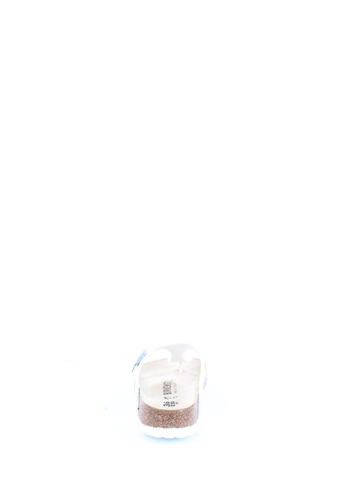 BIRKENSTOCK 0043731 White Shoes Woman Thongs