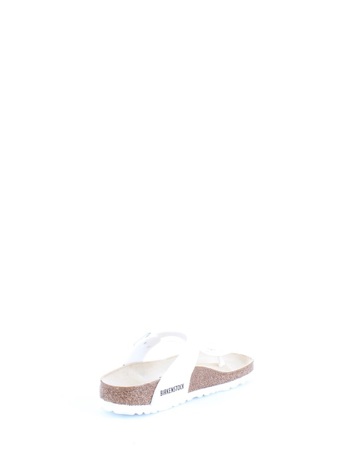 BIRKENSTOCK 0043731 White Shoes Woman Thongs