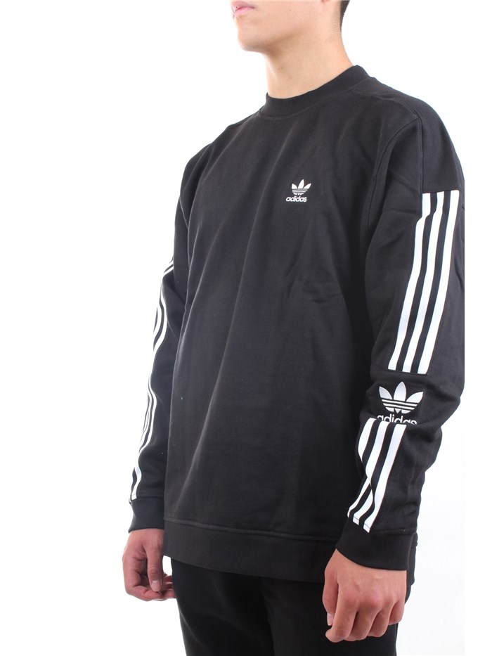 ADIDAS ORIGINALS H41315 Nero Abbigliamento Uomo Felpa