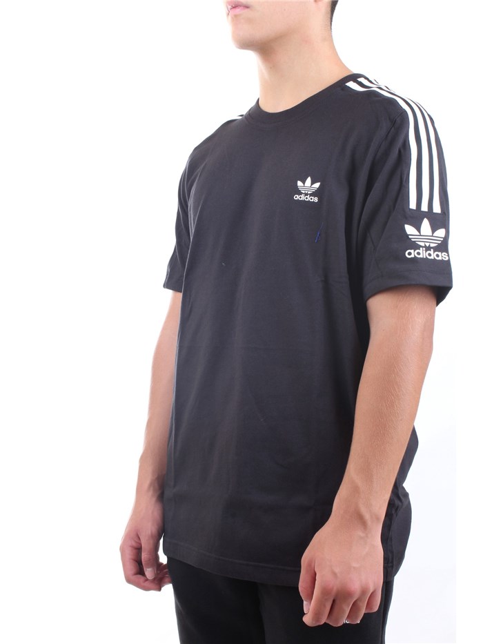 ADIDAS ORIGINALS ED6116 Black Clothing Man T-Shirt/Polo