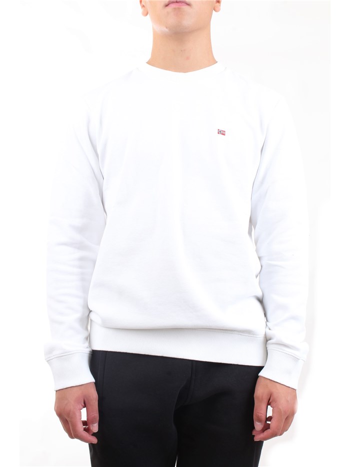 NAPAPIJRI NP0A4FQN White Clothing Man Sweater NAPAPIJRI NP0A4FQN White Clothing Man Sweater