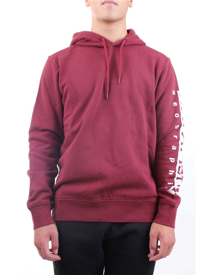 NAPAPIJRI NP0A4FQM Bordeaux Clothing Man Sweater NAPAPIJRI NP0A4FQM Bordeaux Clothing Man Sweater