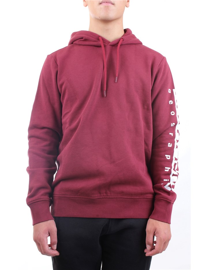 NAPAPIJRI NP0A4FQM Bordeaux Abbigliamento Uomo Felpa