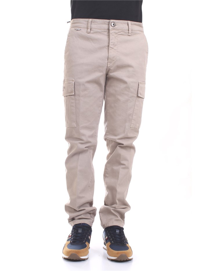 AERONAUTICA MILITARE 212PA1458CT2900 Sabbia Abbigliamento Uomo Pantaloni