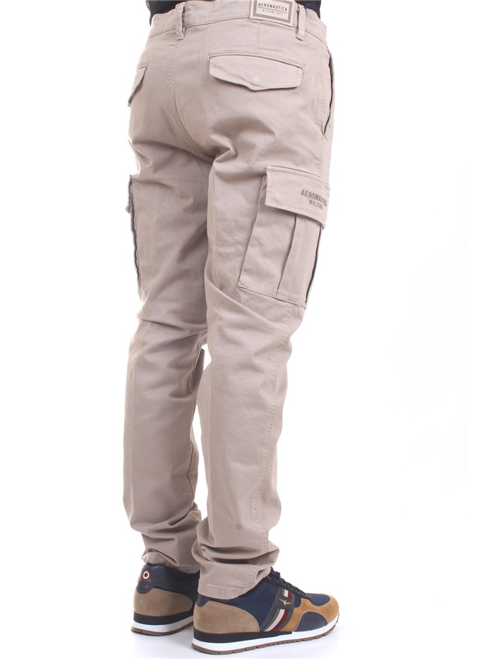 AERONAUTICA MILITARE 212PA1458CT2900 Sabbia Abbigliamento Uomo Pantaloni