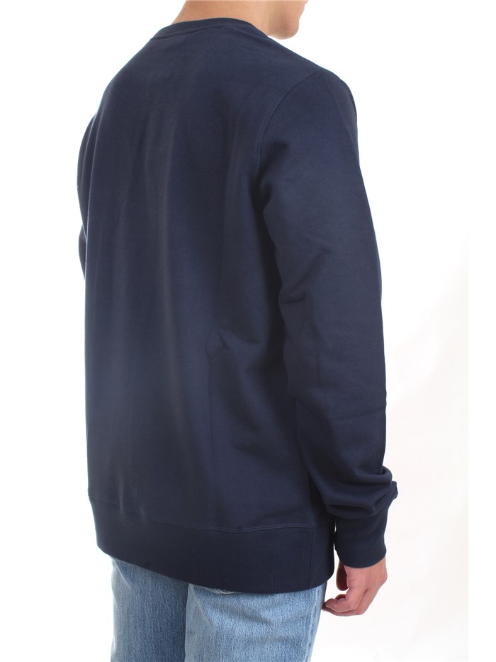 NEW BALANCE MT03560 Blue Clothing Man Sweater