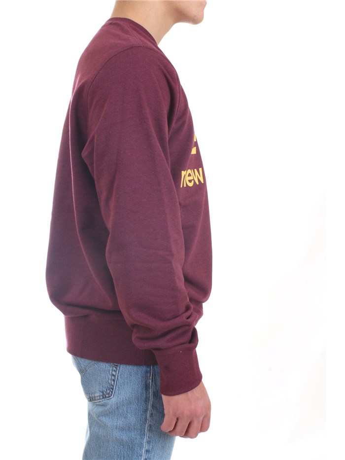 NEW BALANCE MT03560 Bordeaux Clothing Man Sweater