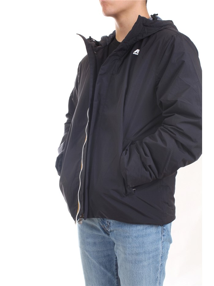 K-WAY K1119KW Black Clothing Man Jacket