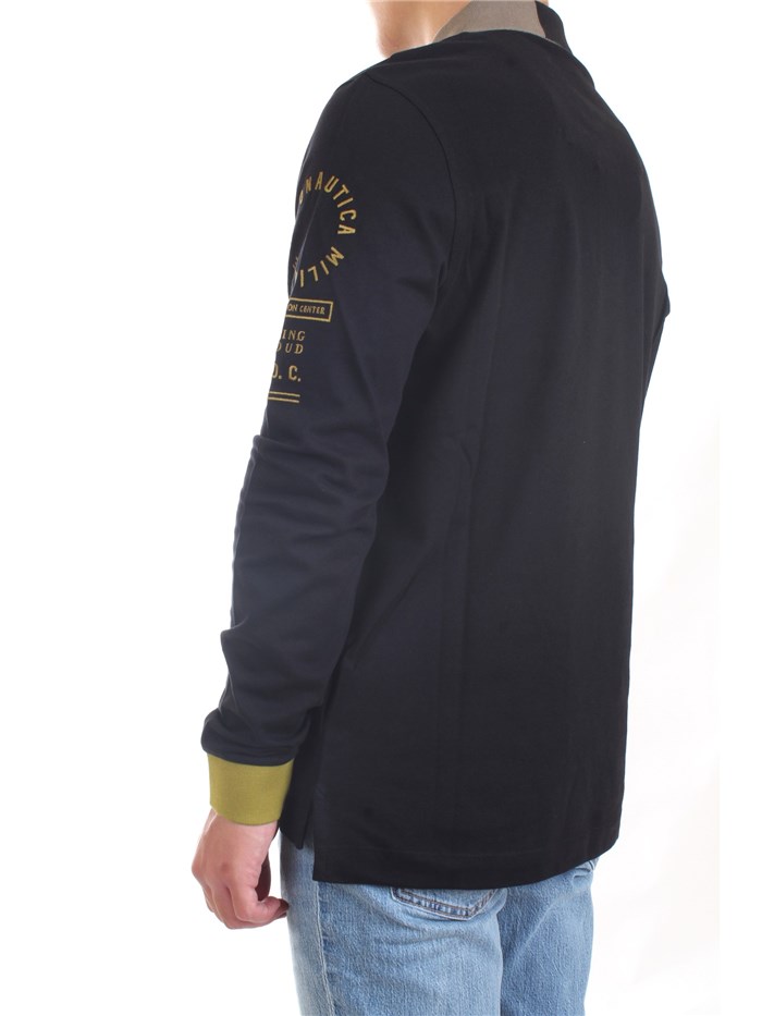 AERONAUTICA MILITARE 212PO1575P173 Black Clothing Man Polo shirt