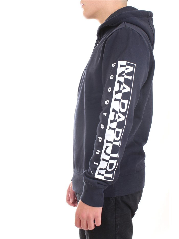 NAPAPIJRI NP0A4FQM Blue Clothing Man Sweater