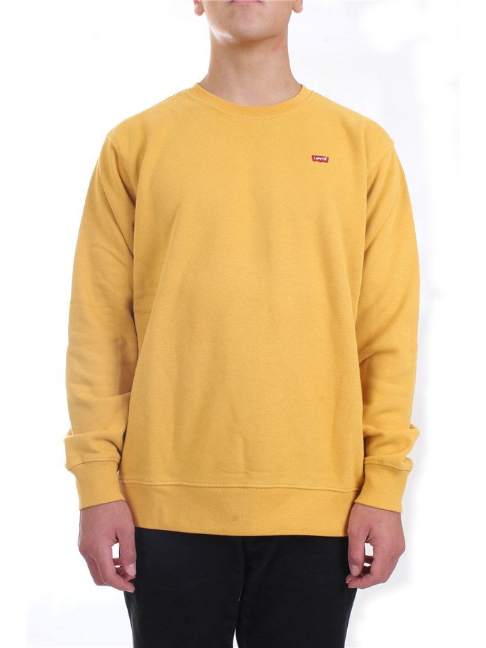 LEVI'S 34257 Yellow Clothing Man Sweater