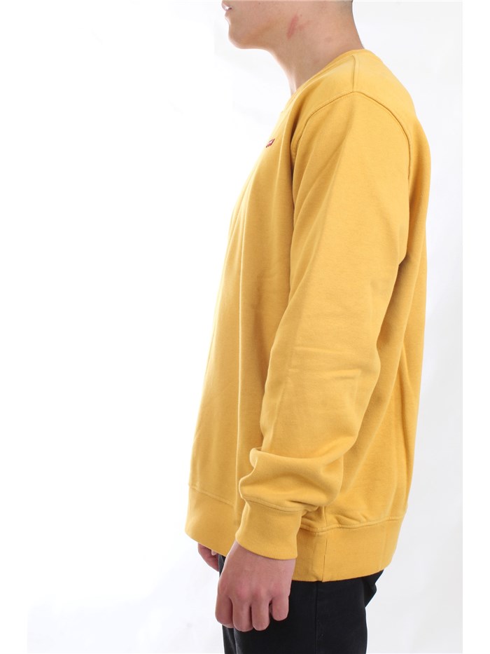 LEVI'S 34257 Yellow Clothing Man Sweater