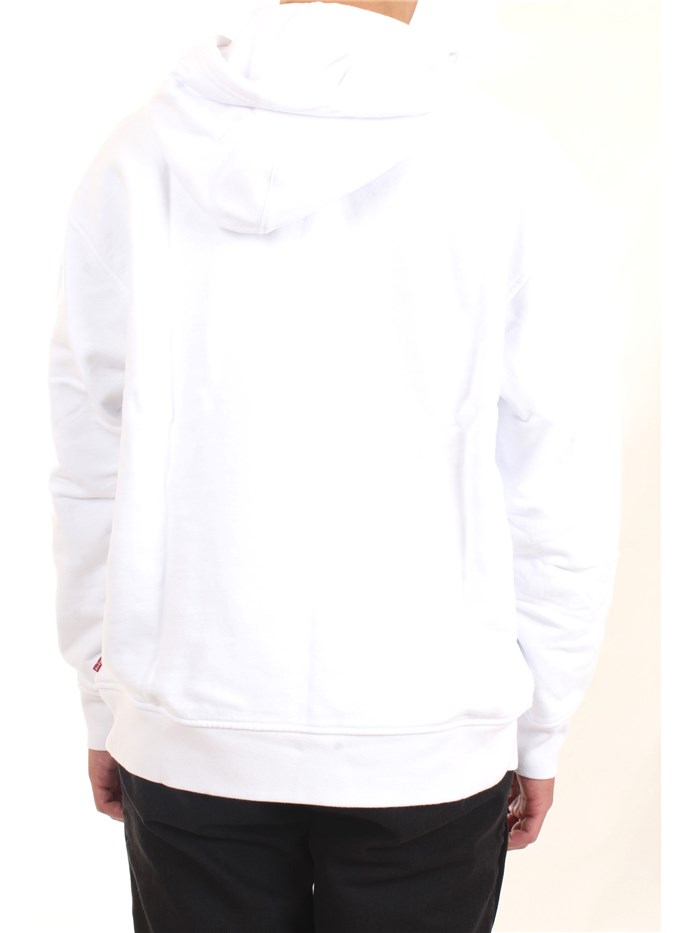LEVI'S 38479 White Clothing Man Sweater