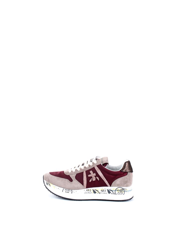PREMIATA TRIS 5401 Wine Shoes Woman Sneakers PREMIATA TRIS 5401 Wine Shoes Woman Sneakers