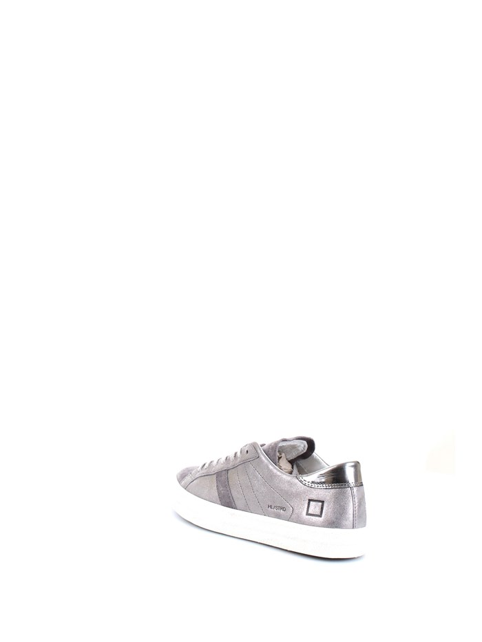 D.A.T.E. W351-HL-SD-MG Grey Shoes Woman Sneakers