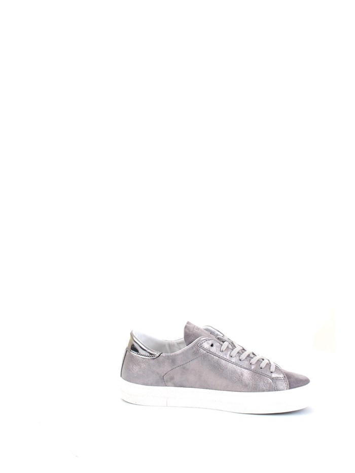 D.A.T.E. W351-HL-SD-MG Grey Shoes Woman Sneakers