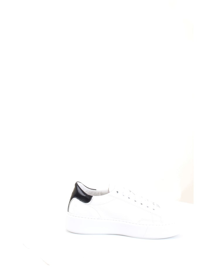 D.A.T.E. W351-SF-CA-WB White Shoes Woman Sneakers