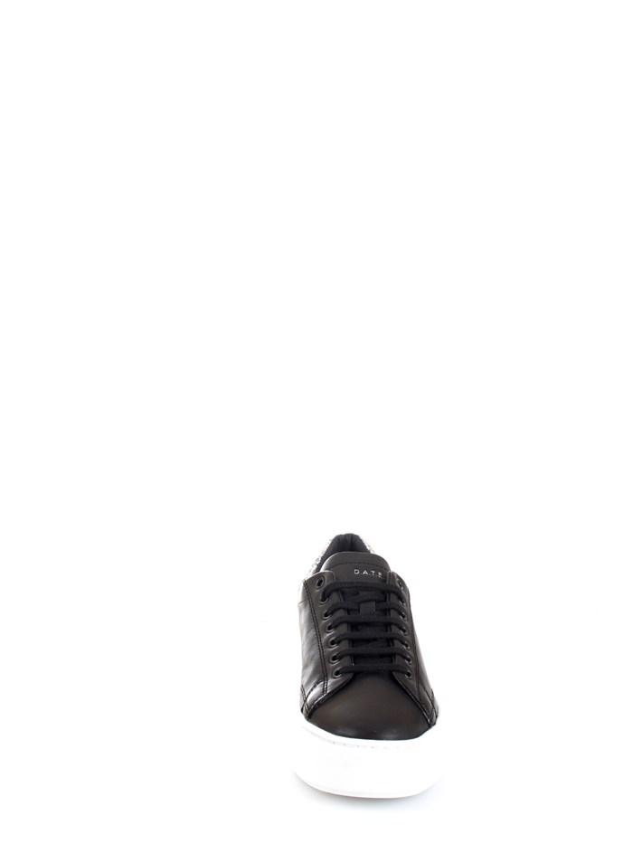 D.A.T.E. W351-SF-GL Black Shoes Woman Sneakers