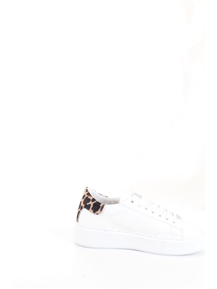 D.A.T.E. W351-SF-CA-WD White Shoes Woman Sneakers