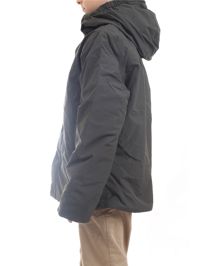 K-WAY K1119KW A3W Verde Militare Abbigliamento Bambino Piumino