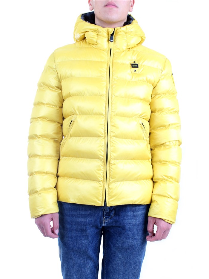 Blauer 21WBLUC02079 005958 Yellow Clothing Man Duvet Blauer 21WBLUC02079 005958 Yellow Clothing Man Duvet