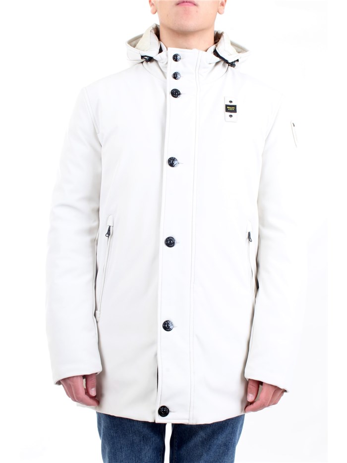 Blauer 21WBLUK03017 005553 White Clothing Man PARKA Blauer 21WBLUK03017 005553 White Clothing Man PARKA
