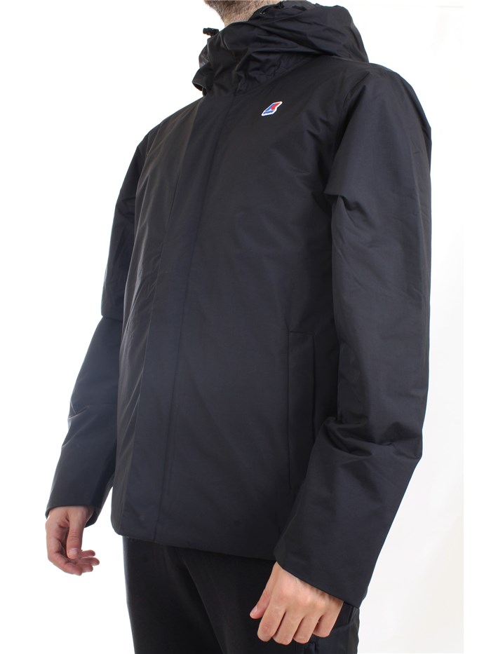 K-WAY K61148W Black Clothing Man Duvet
