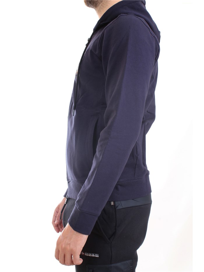 AERONAUTICA MILITARE 212FE1630F439 Blue Clothing Man Sweater