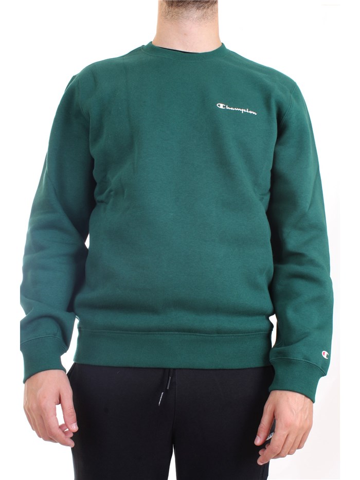 CHAMPION 214750 Green Clothing Man Sweater CHAMPION 214750 Green Clothing Man Sweater