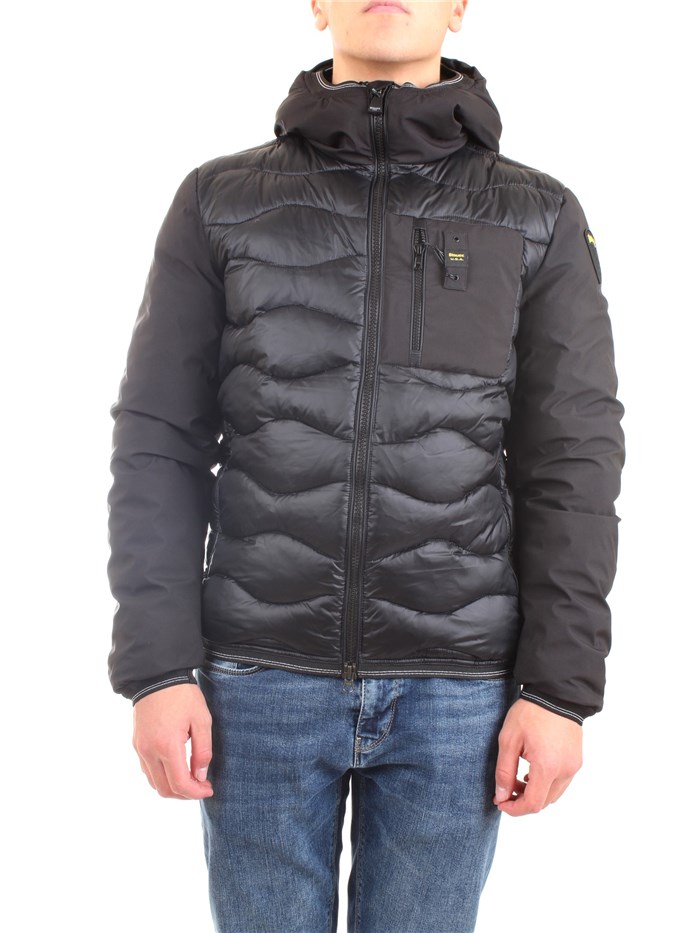 Blauer 21WBLUC08004 004719 Black Clothing Man Duvet Blauer 21WBLUC08004 004719 Black Clothing Man Duvet