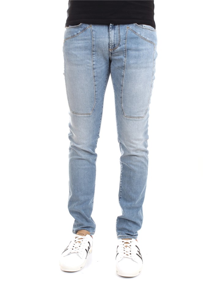 JECKERSON JKUPA077TA396D753 Light blue Clothing Man Jeans JECKERSON JKUPA077TA396D753 Light blue Clothing Man Jeans