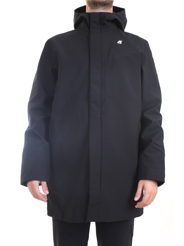 K-WAY K81116FW Black Clothing Man Duvet K-WAY K81116FW Black Clothing Man Duvet