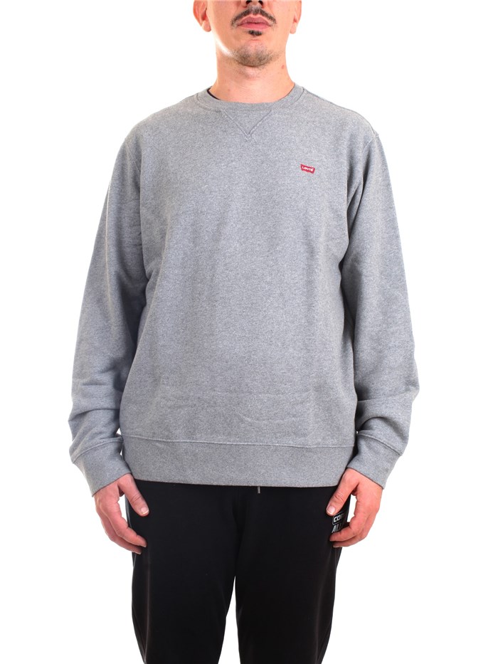 LEVI'S 35909 Grey Clothing Man Sweater LEVI'S 35909 Grey Clothing Man Sweater