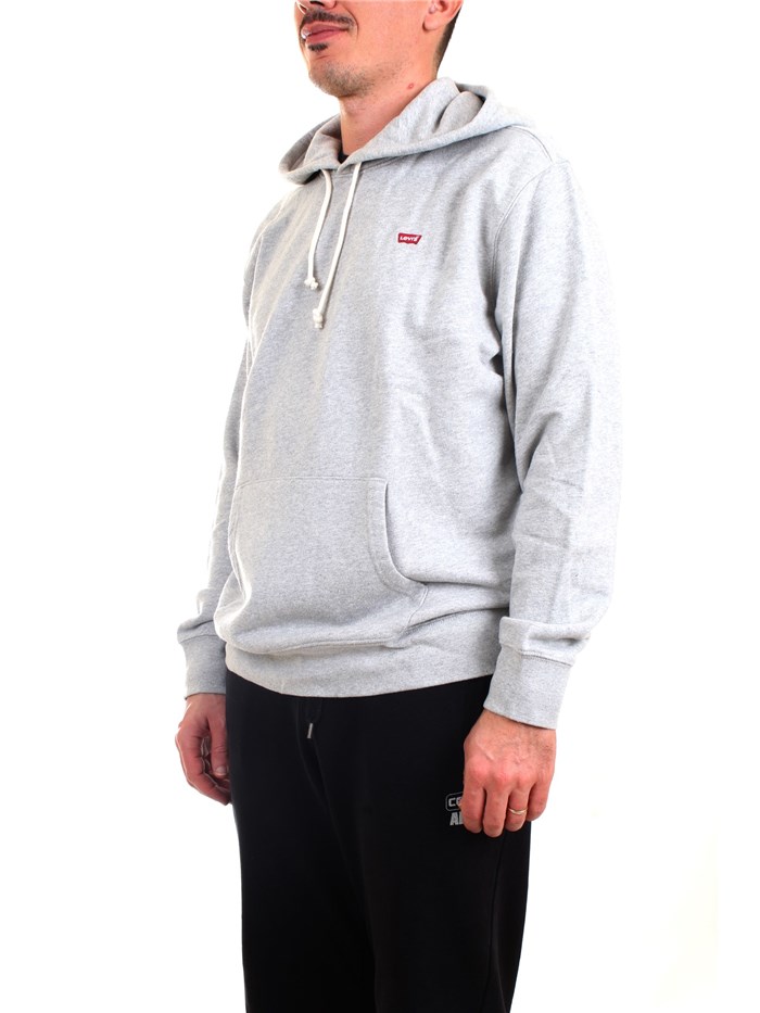LEVI'S 34581 Grey Clothing Man Sweater