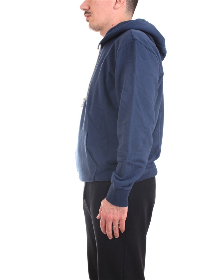 LEVI'S 34581 Blue Clothing Man Sweater