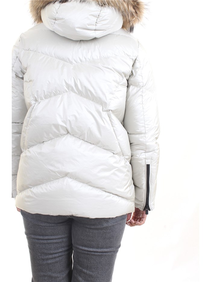 Blauer 21WBLDC03112 006049 White Clothing Woman Duvet