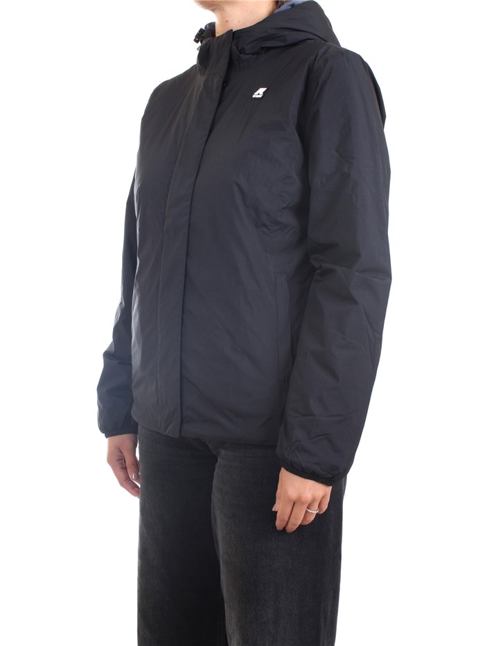 K-WAY K1119RW A3C Black Clothing Woman Duvet