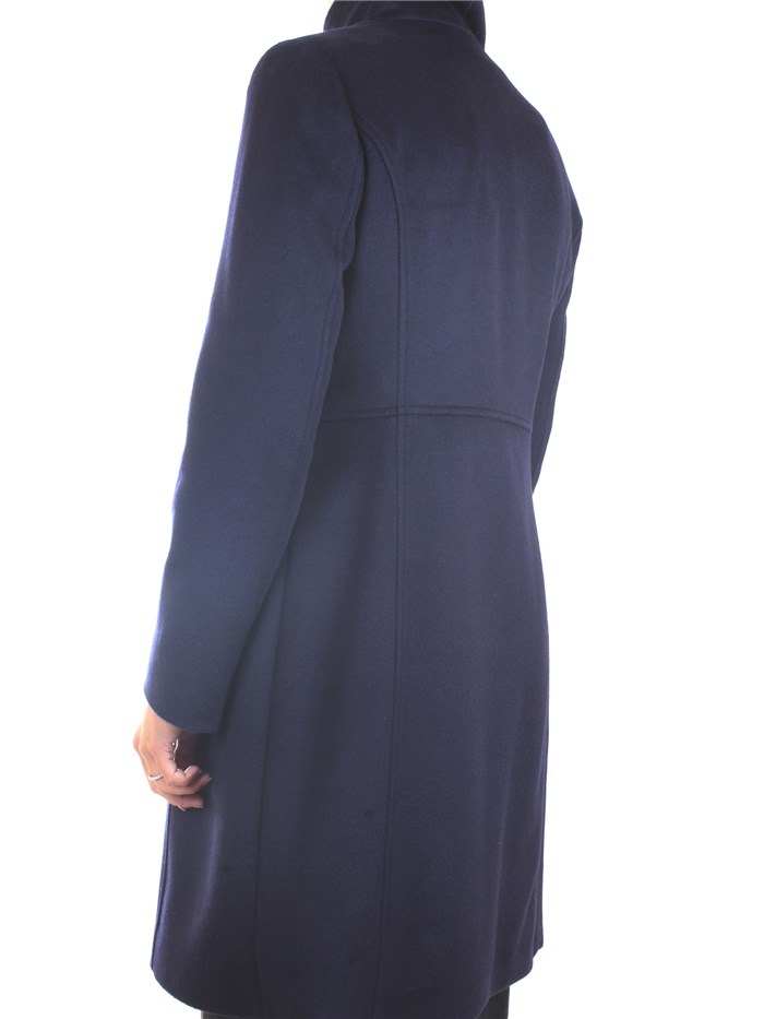 PENNYBLACK TASCHINO Blue Clothing Woman Overcoat