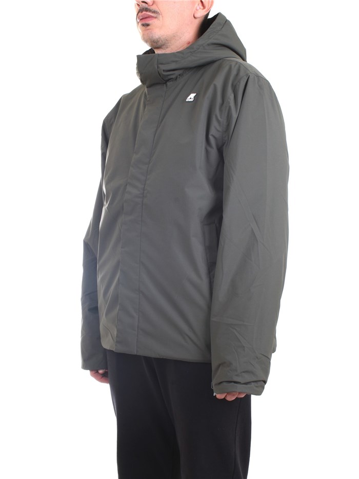 K-WAY K1119KW Green Clothing Man Jacket