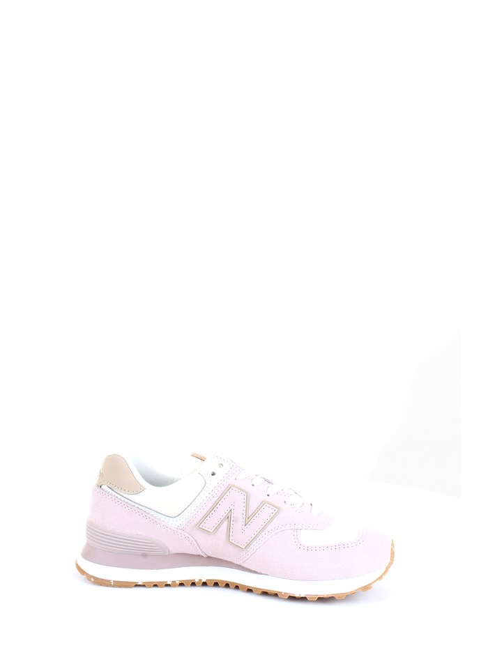 NEW BALANCE WL574 Pink Shoes Woman Sneakers