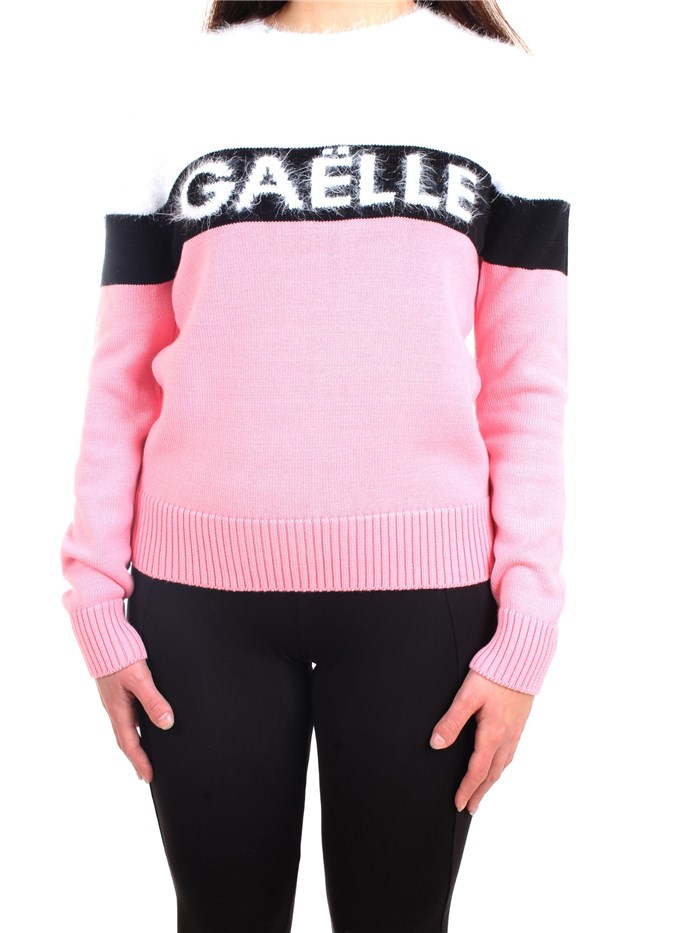 GAELLE PARIS GBD10305 Pink Clothing Woman Pullover GAELLE PARIS GBD10305 Pink Clothing Woman Pullover