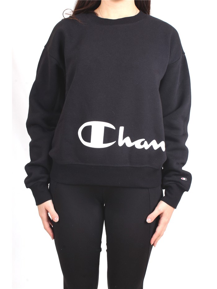 CHAMPION 114423 Nero Abbigliamento Donna Felpa