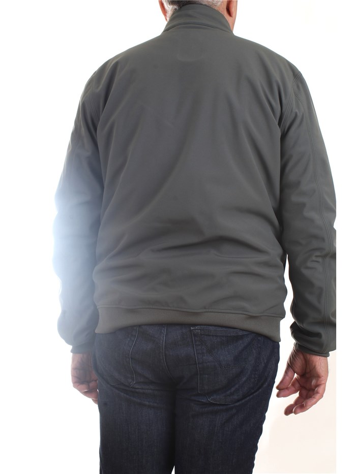 K-WAY K111B1W Military green Clothing Man Jacket