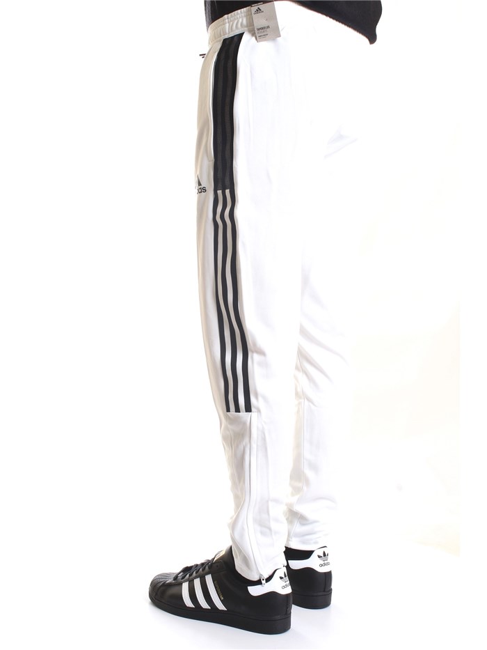 ADIDAS PERFORMANCE GN54 White Clothing Man Trousers