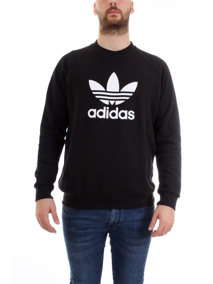 ADIDAS ORIGINALS H06651 Black Clothing Man Sweater