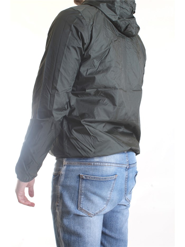 K-WAY K31161W Verde Militare Abbigliamento Uomo Giacca