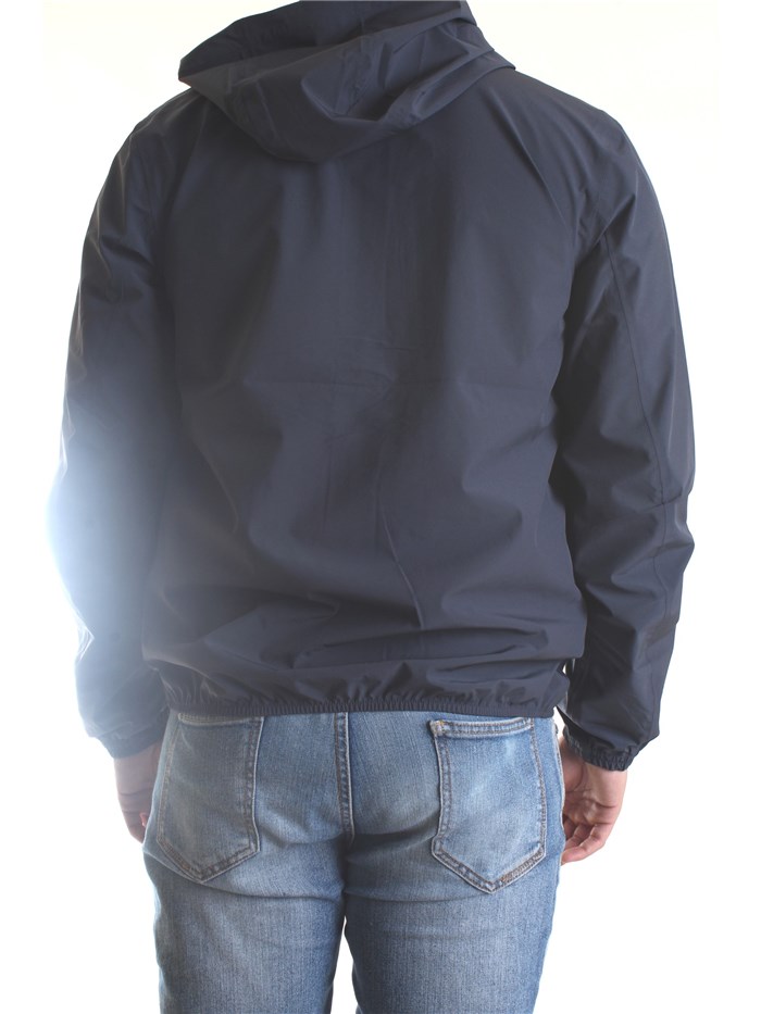 K-WAY K31126W Blue Clothing Man Jacket