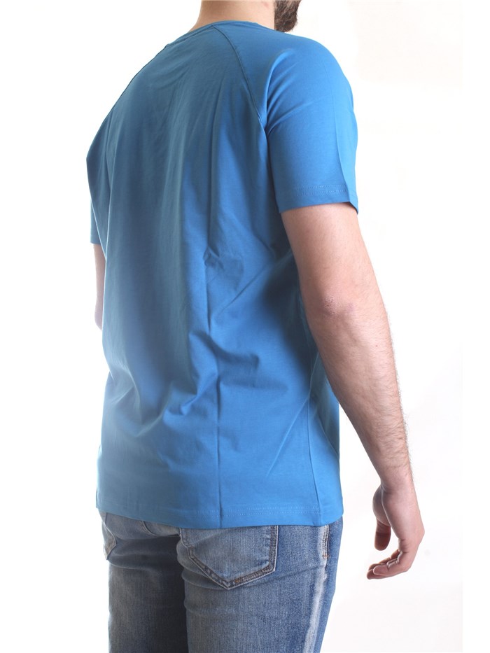 K-WAY K0074Q0 Turquoise Clothing Man T-Shirt/Polo